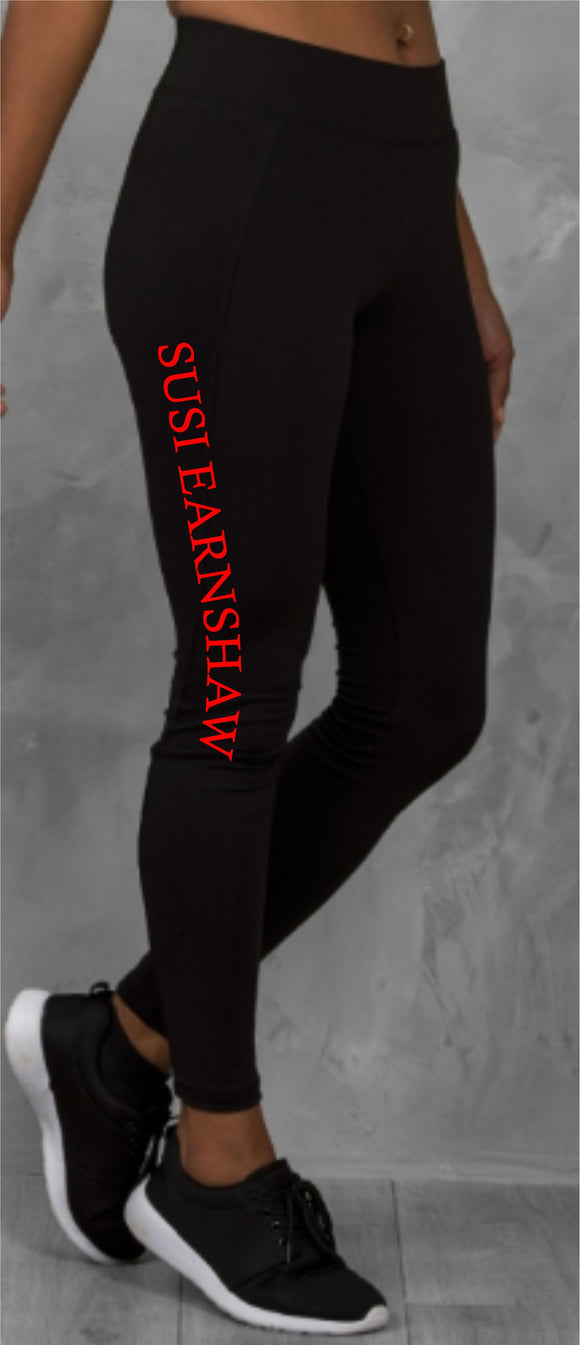 Legging with Text Susi Earnshaw