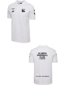 Hummel Olympia Handball Club Go Cotton Polo Mens/Boys