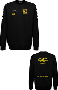 Hummel Olympia Handball Club Go Cotton Sweatshirt Mens/Boys