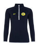 Womens 1/2 Zip Sweat Top